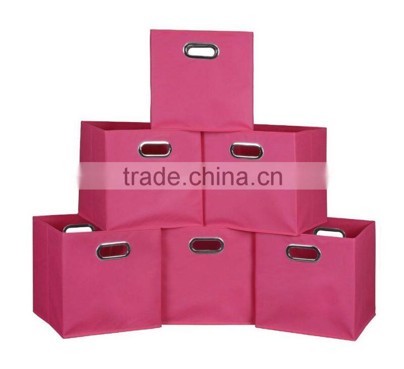 Non-woven Foldable Fabric Storage Bins storage cube basket