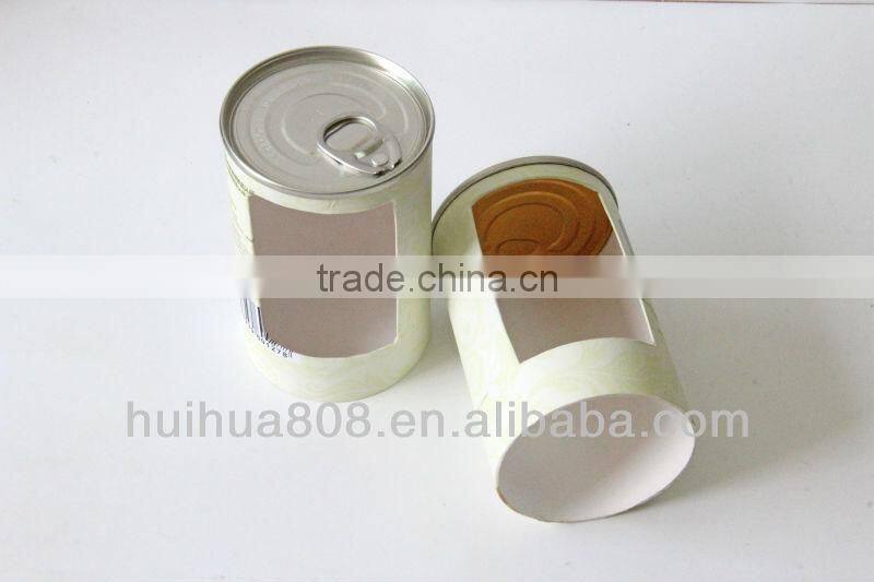 Brown Craft Paper Box with Clear Plastic Cover