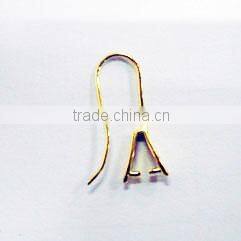 brass ear posts jewelry accessory finding earring