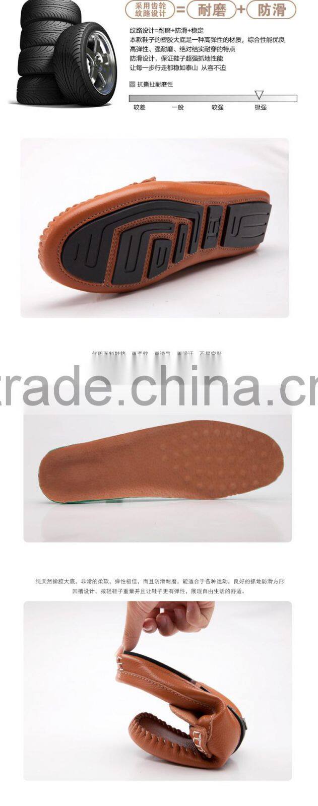 Fashion open collar men shoes