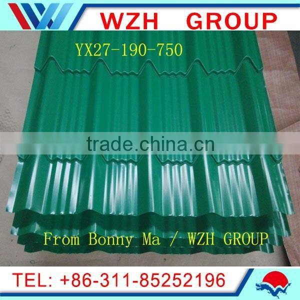 prepainted steel roofing sheet / metal siding sheets 0.2-0.6mm