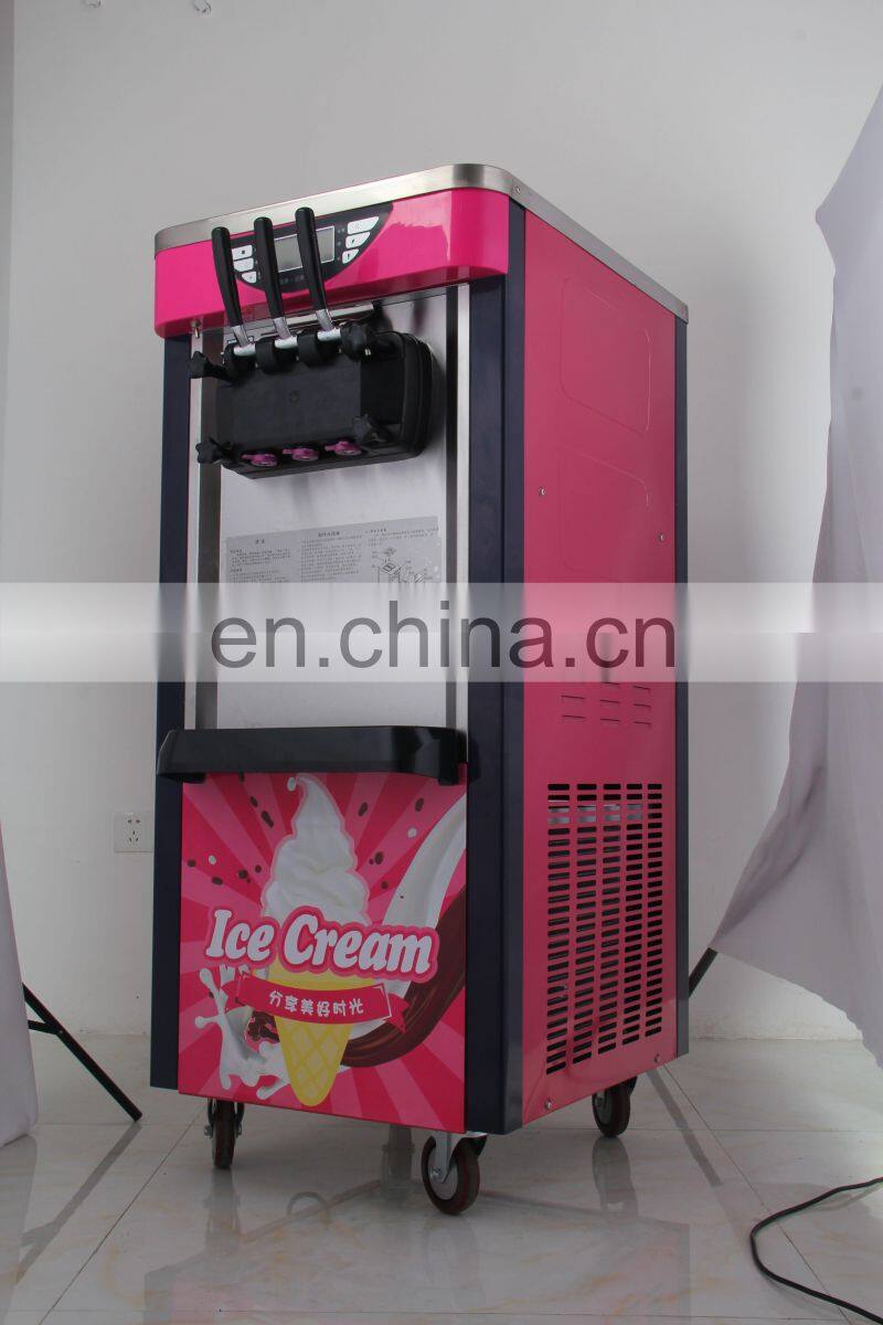 Price of hard scooping ice cream making machine ice cream machine in china