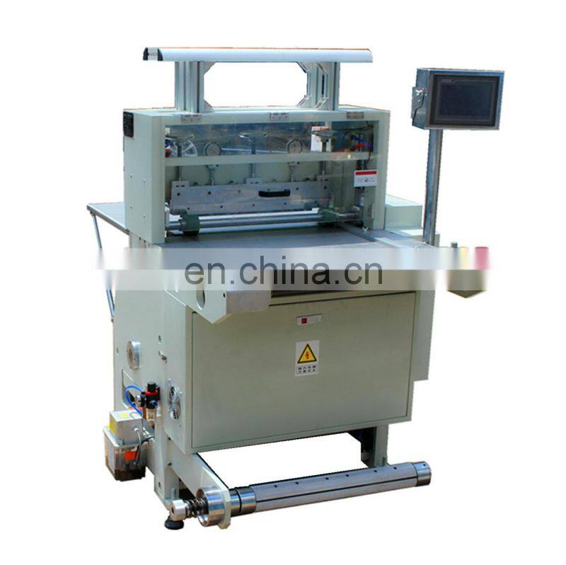 Adhesive EVA rubber foam tape kiss cutting machine