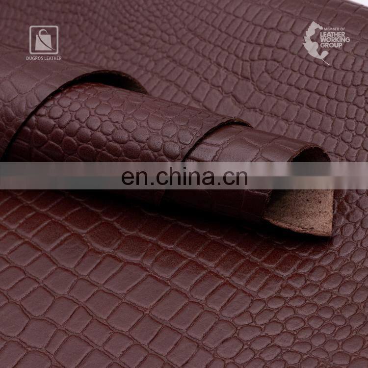 Full Grain 1.2mm Thickness Vegetable Tanning Cow Genuine Leather from Trusted Supplier