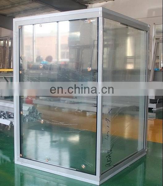 YY Home corner butt joint glass window aluminum profile sliding windows single glazed aluminum windows