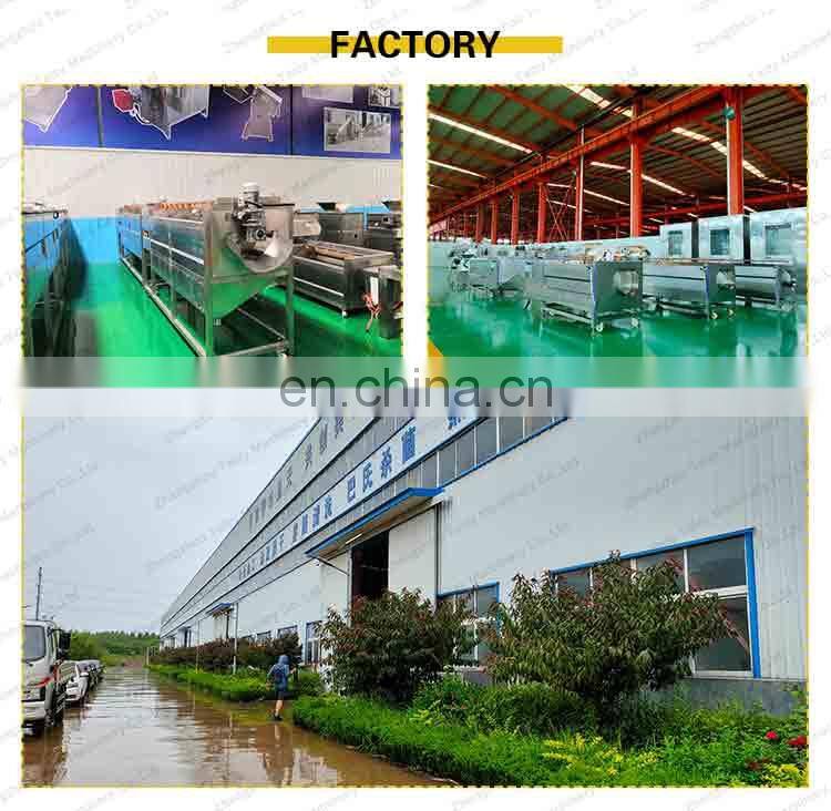 Commercial Fruit Vegetable Cleaning Machine Brush Carrot Ginger Peeling Potato Washing Machine