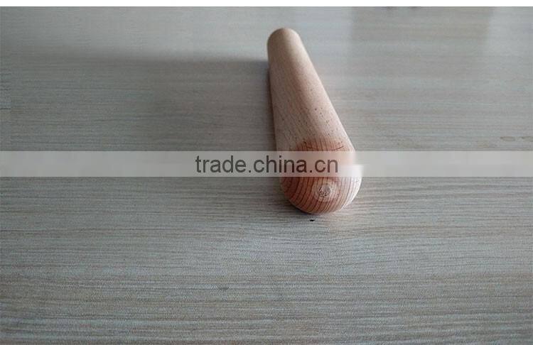 Wood Beech Rolling Pins for Baking, Dough Roller, Non-stick, Easy to Handle, Eco-friendly and Safe, Sleek and Sturdy - (11 Inch