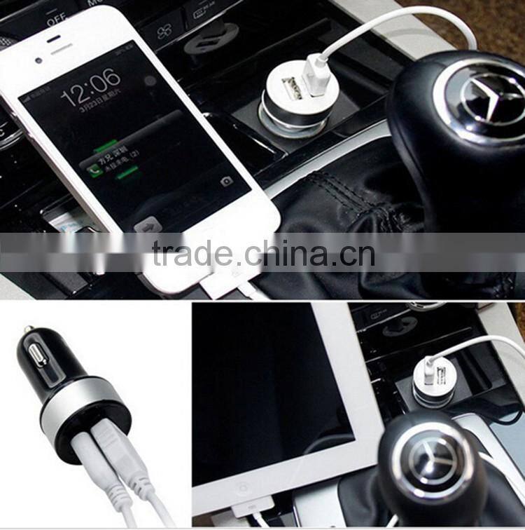 Portable 5V-1A Digital Solar Car Battery Charger For iPhone/iPod, All The Smart Phones