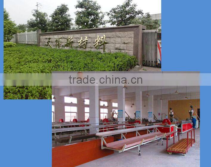 WPC wall panel from U-timber for wall cladding, UV-protect and water-proof