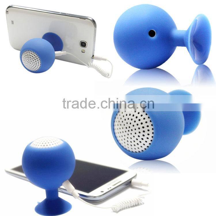 Mini speaker,portable speaker with silicone holder for mp3/iphone/ipad/mobile mini speaker