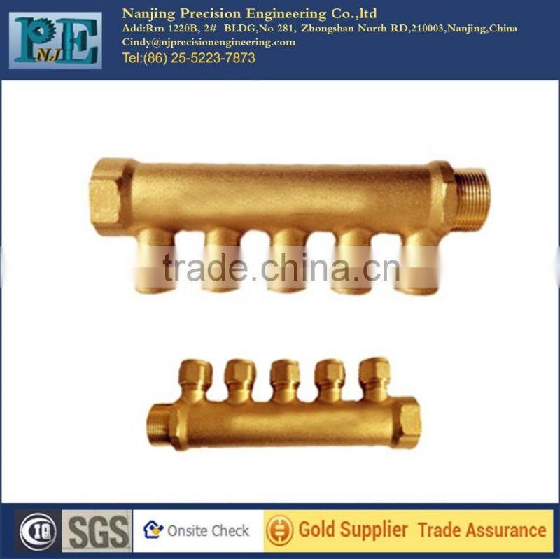 Free design forged brass plumbing valve components