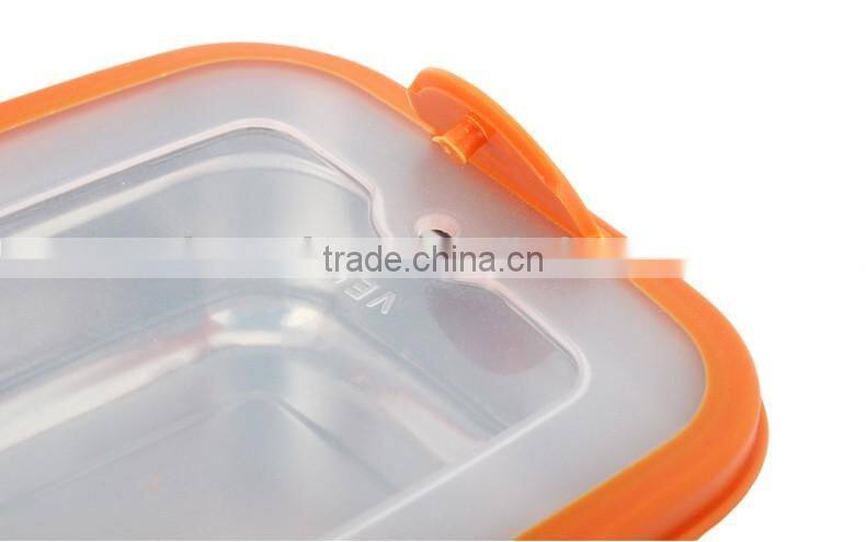 stainless steel food container storage set/ bulk lunch container bento box/ snack container