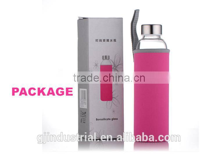 G&J 2015 eco friendly black glass bottle China