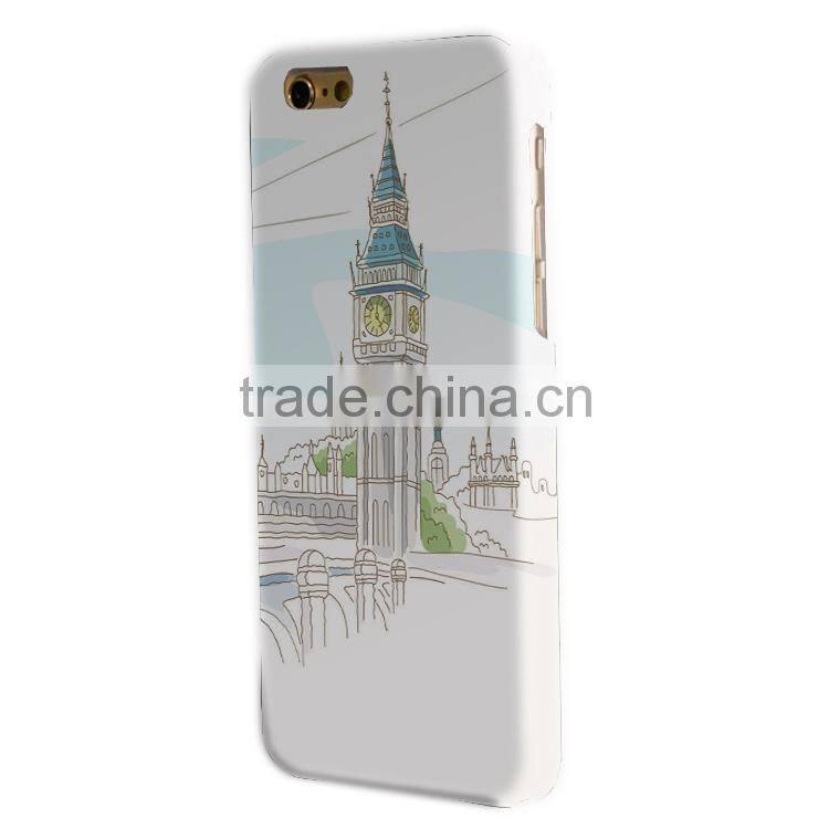 unique design 3D sublimation phone case for clear iphone case