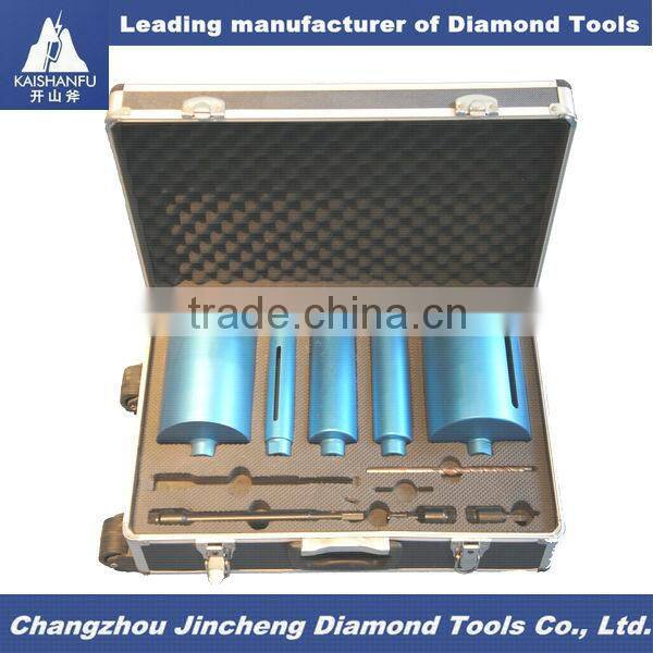 Diamond core drill bits tool kit