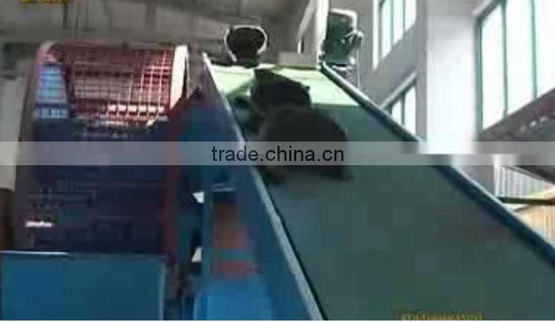 high quality waste tyre efficiency waste tyre recycling machinery for rubber powder