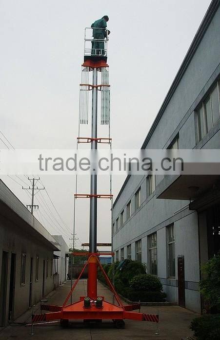 mobile telescopic cylinder aerial work platform lift