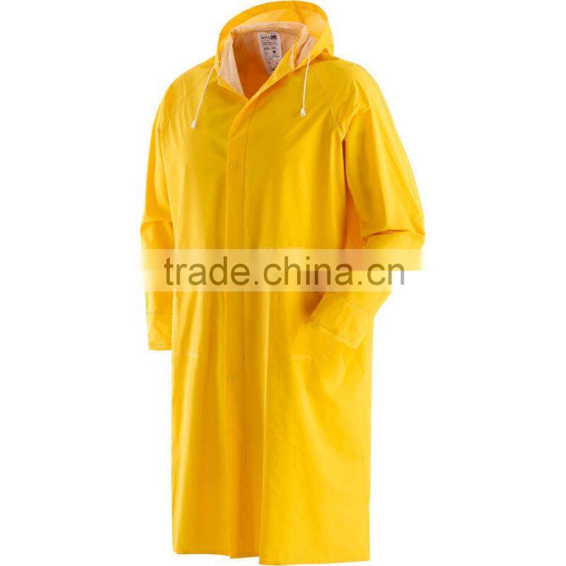 Waterproof PVC/Polyester Raincoat Wholesale Raincoats