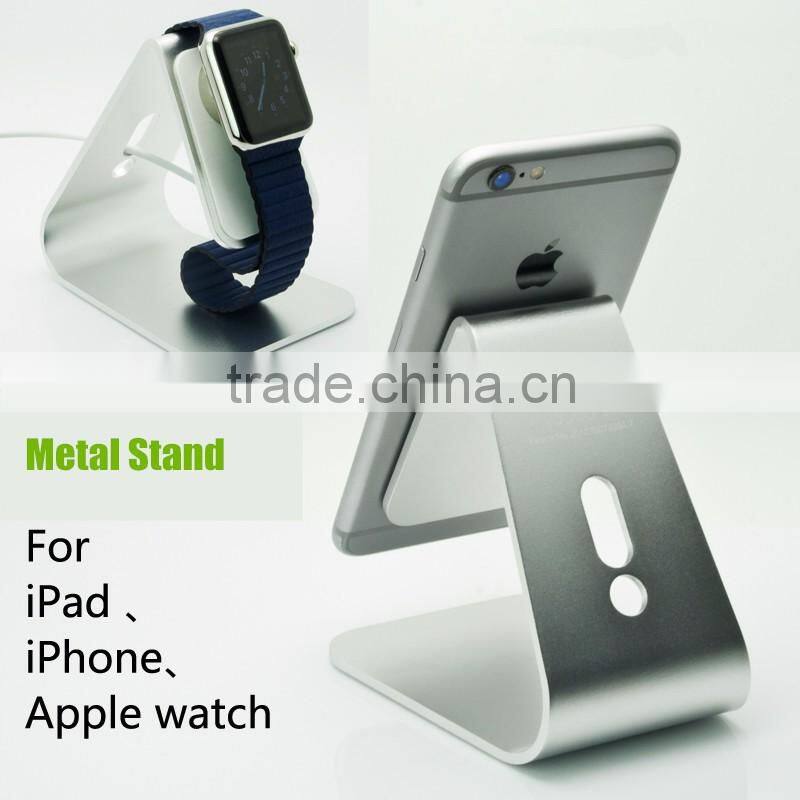 Aluminum desk top micro suction tablet holder stand for iPhone, iPad