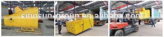 China vibrating screen machine for SAP120 asphalt mixing plant