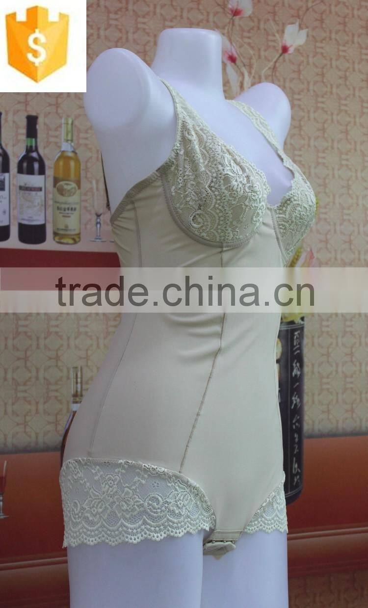 high quanlity body shapewear ,Hot Sell Sexy Lady's Fashion Seamless Lace Body Shapewear
