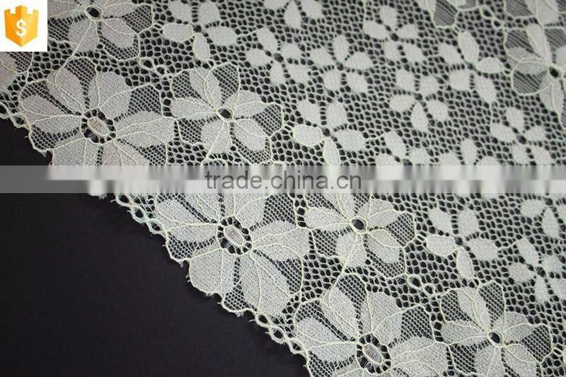 high quality colourful flower trim lace for dress and underwear