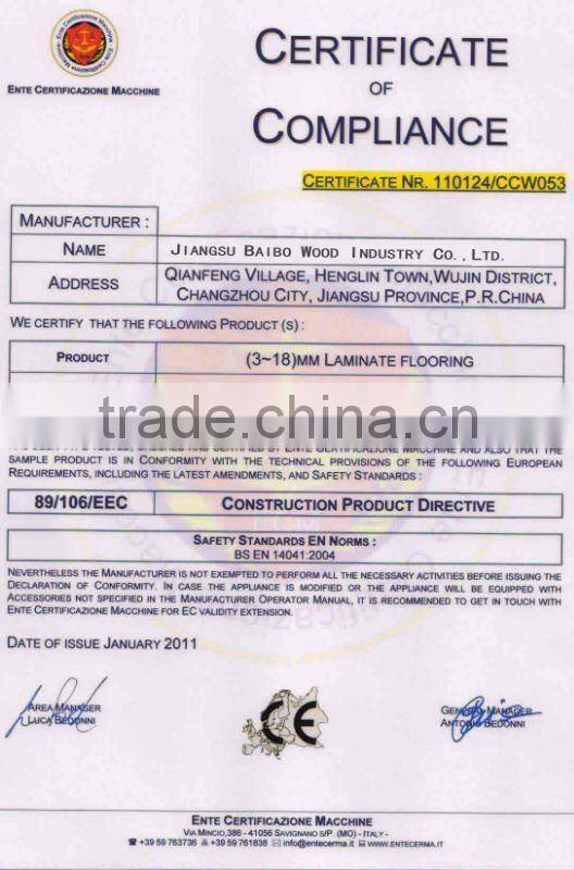 laminate hdf wooden floorings