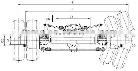 axle steering knuckle in china