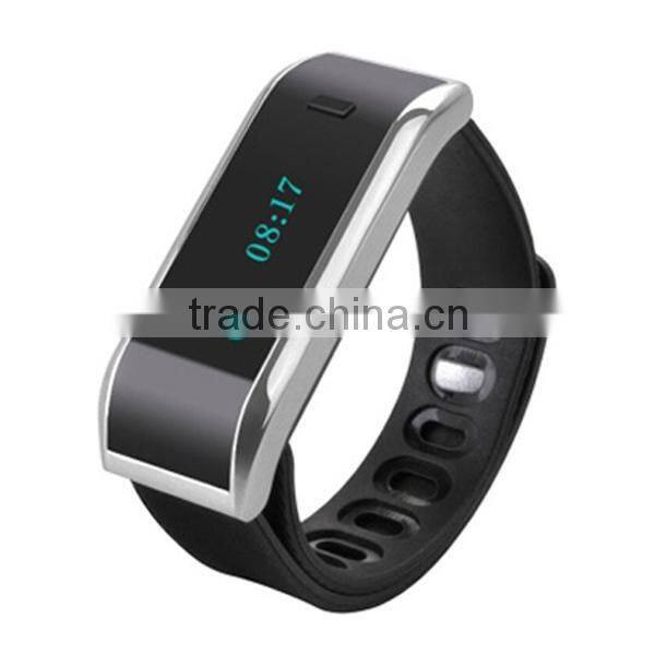 2015 new IP67 waterproof OLED screen Smart Wristband Watches TW07 Bluetooth 4.0 Smartband Sport Bracelet Self Selfie Controller