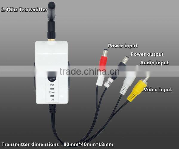 Wireless video transmitter and receiver long range 300meters