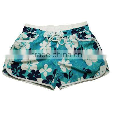 2015 wholesale lady swim shorts beach shorts swim trunk