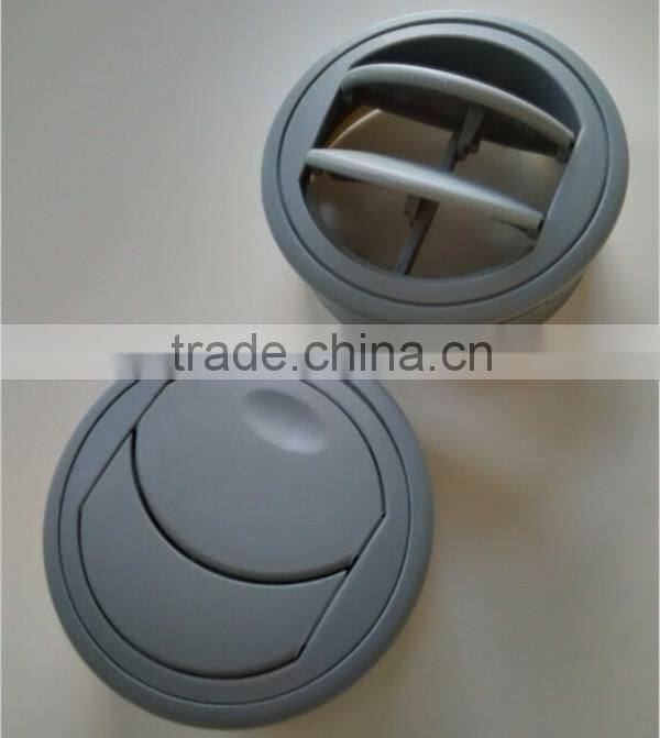adjustable black round auto air vent