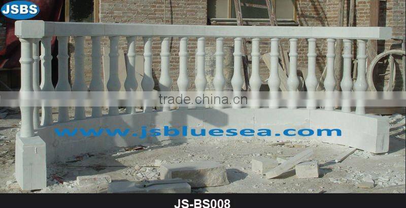 Beautiful yellow stone handrailings