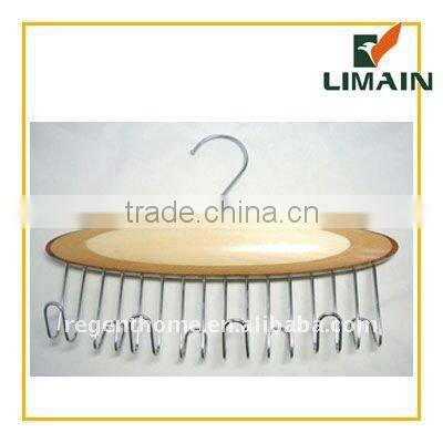 natural wooden belt hanger