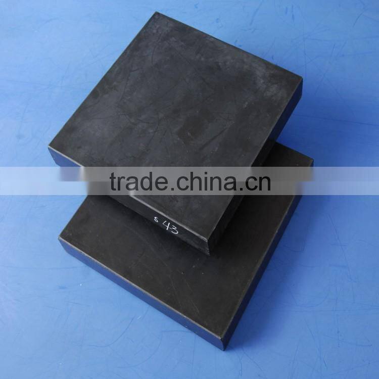Custom made hardness block board cellulose acetate plastic black coloured POM acetal sheet