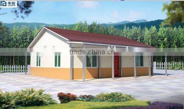High qaulity fast assembled strong structure prefabricated a-frame house kit