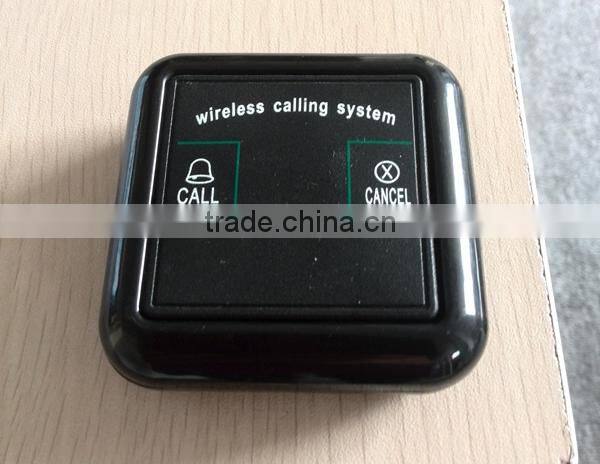 wireless restaurant call button guest paging system waiter calling system