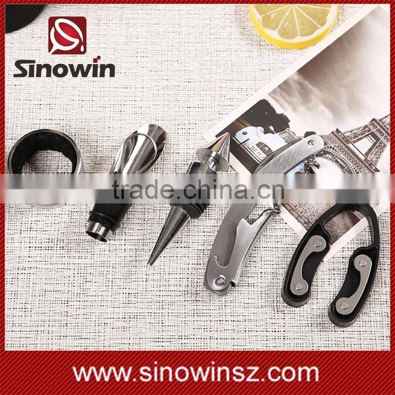 Bulk Cheap Bottle Wine Accessories Sets Wine Opener Set