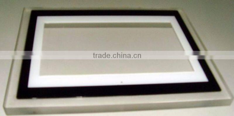 Hot clear acrylic wall photo frame with screw photo frame digital