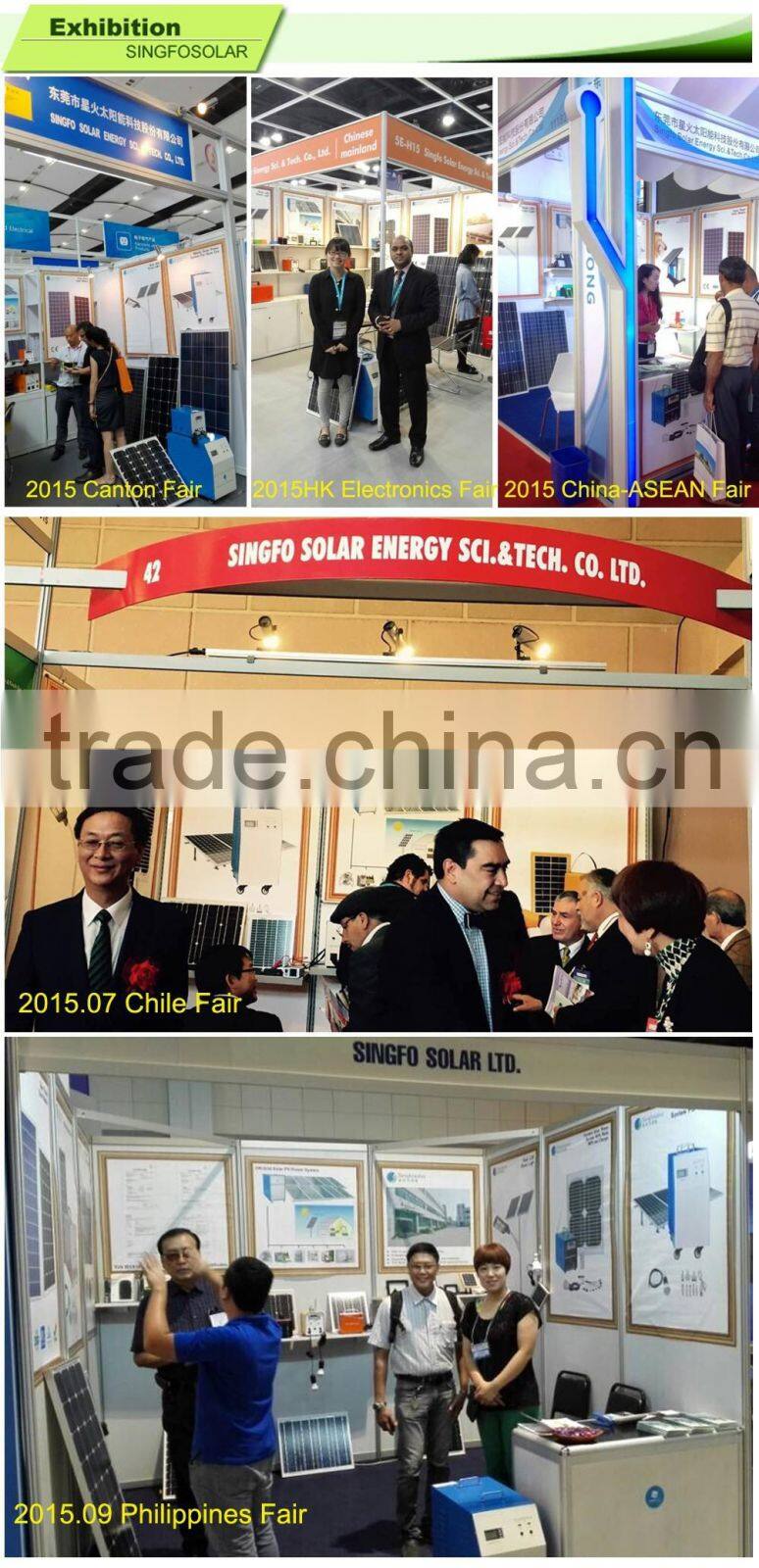 SFPS204 Portable off grid 50W 60W Solar home system /solar pv kit