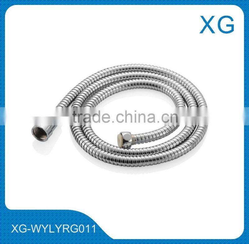 Bathroom stainless steel shower hose PVC inner tube/EPDM inner tube/EPDM braided tube/flexible extension steel shower hose 1.5m
