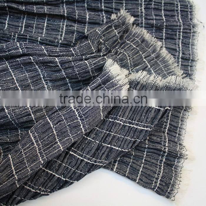 good quality crumple cotton infinity scarf