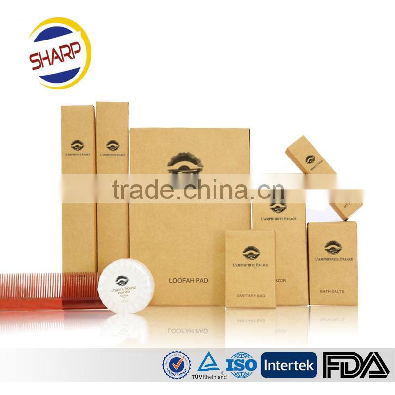 Professional hotel amenity kit, hotel amenity manufacturer