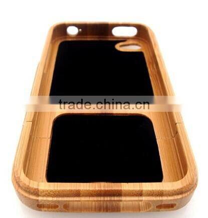 Bamboo natural color phone case for iphone 4/4s