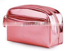 Stylish PU leather women cosmetic bag
