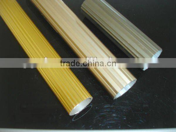 Aluminum alloy profile for curtain rail