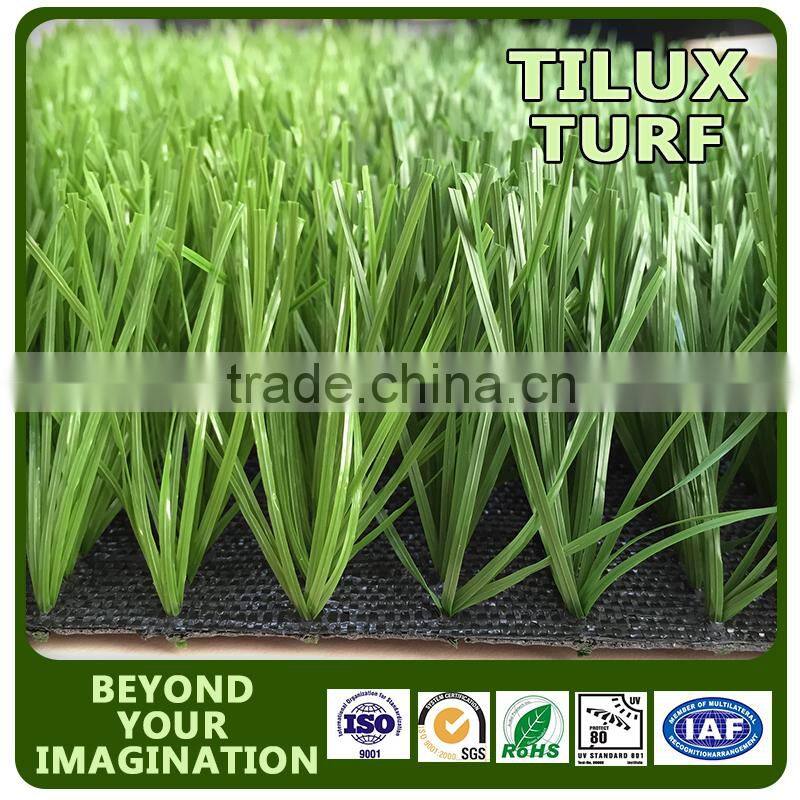 High quality 50mm artificial grass with stem fiber for soccer