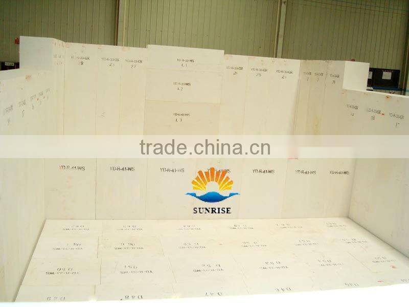 Refractory lining material fused cast AZS brick