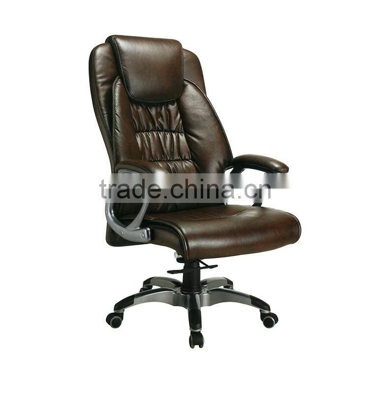New style hot-sale high back swivel tilt leather office chair