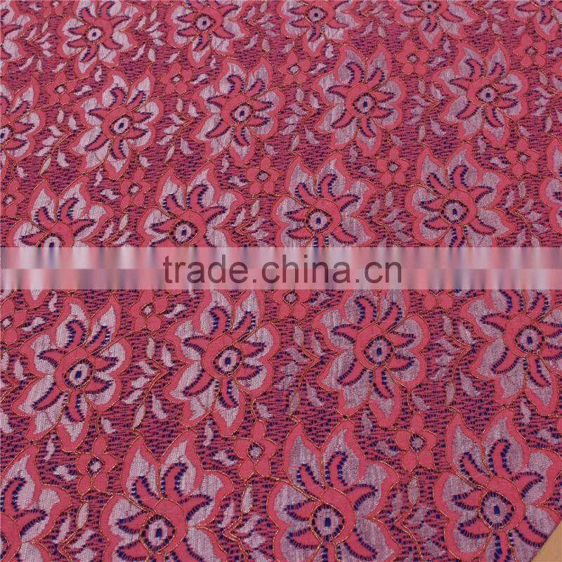 Fresh,cute,natural stretch lace fabric